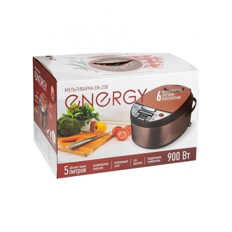 Мультиварка Energy EN-258, 5л., 900Вт - фото 4
