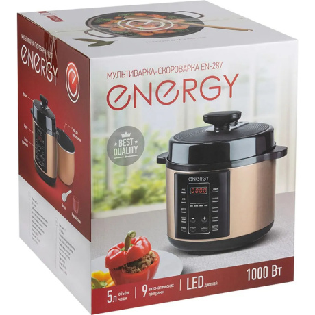 Мультиварка-скороварка Energy EN-287, 5л., 1000 Вт - фото 4