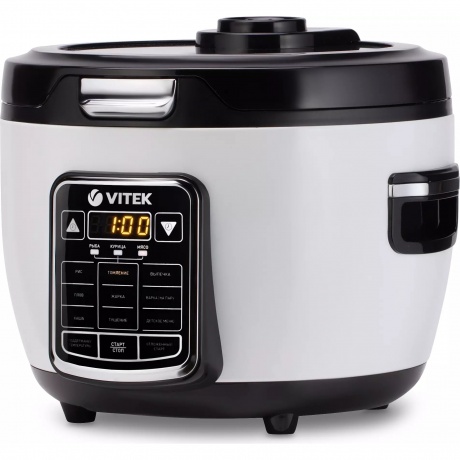 Мультиварка Vitek VT-4284 4л 700Вт белый/черный - фото 1