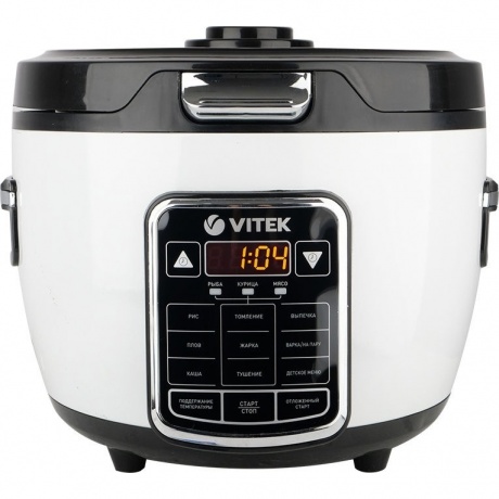 Мультиварка Vitek VT-4284 4л 700Вт белый/черный - фото 5