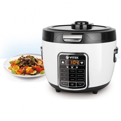 Мультиварка Vitek VT-4284 4л 700Вт белый/черный - фото 6
