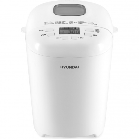 Хлебопечь Hyundai HYBM-M0714 550Вт белый - фото 2