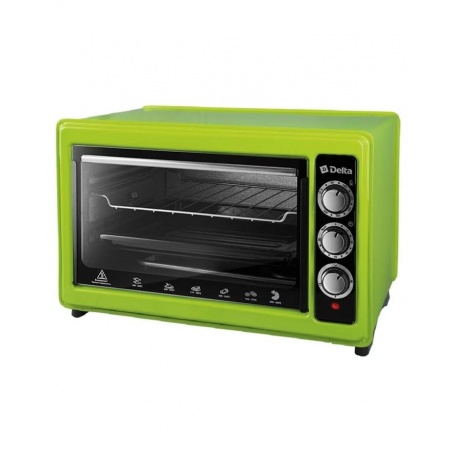 Мини-печь Delta D-0123 Green - фото 1