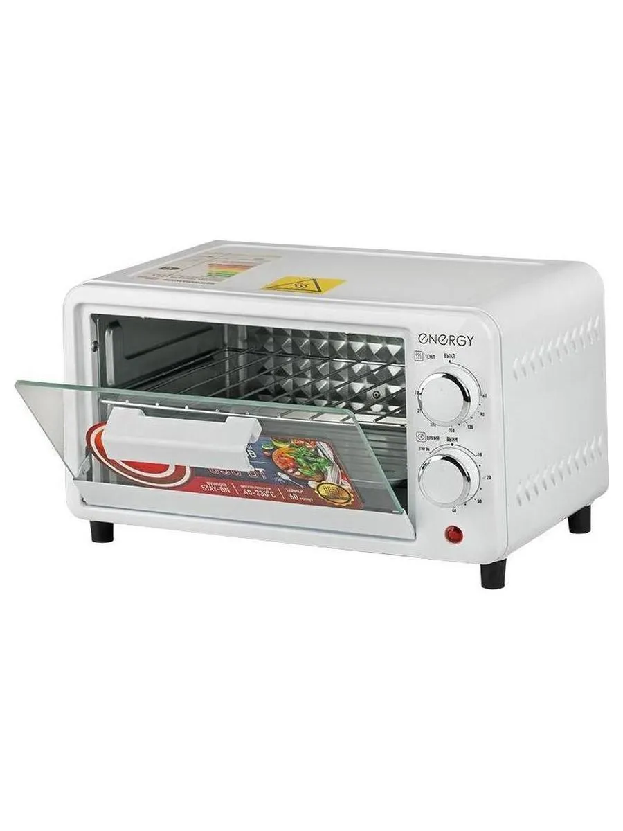 Духовка электрическая ENERGY GT-09A-W (650 Вт, 9л) - фото 2