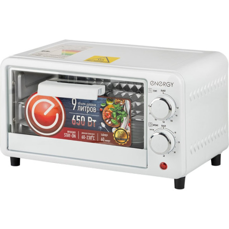 Духовка электрическая ENERGY GT-09A-W (650 Вт, 9л) - фото 1