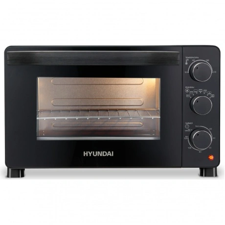 Мини-печь Hyundai MIO-HY080 23л. 1500Вт черный