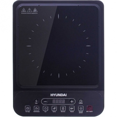 Плитка индкционная Hyundai HYC-0101 черный - фото 2