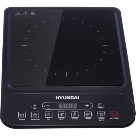 Плитка индкционная Hyundai HYC-0101 черный - фото 3