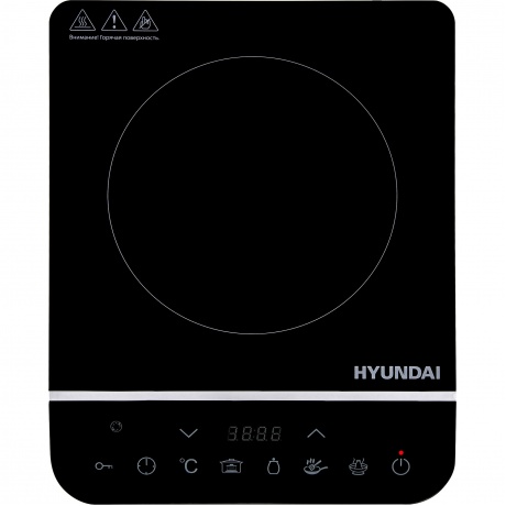 Плитка индкционная Hyundai HYC-0104 черный - фото 1