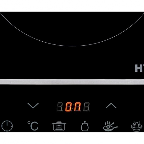 Плитка индкционная Hyundai HYC-0104 черный - фото 5
