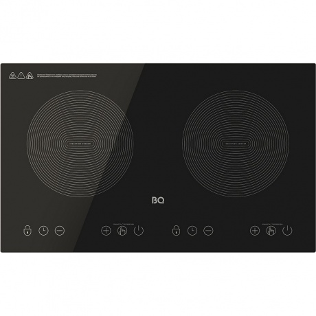 Электрическая плита, индукционная BQ HP105W Черный - фото 1