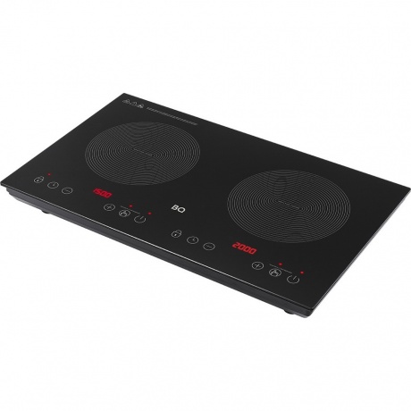 Электрическая плита, индукционная BQ HP105W Черный - фото 4