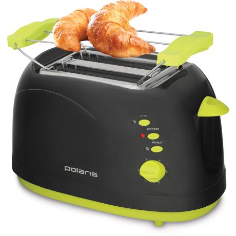 Тостер Polaris PET 0702LB 750Вт черный - фото 3