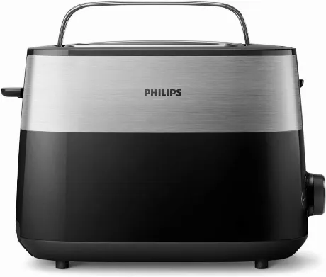 Тостер Philips HD2516 черный/стальной
