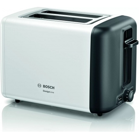 Тостер Bosch TAT3P421 белый/черный - фото 1