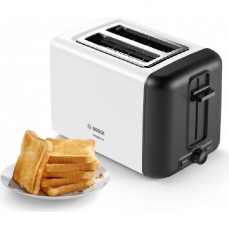 Тостер Bosch TAT3P421 белый/черный - фото 4