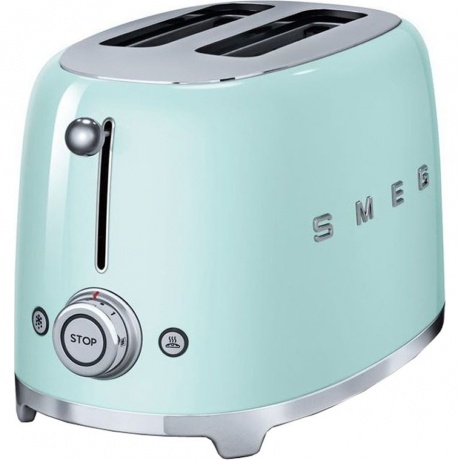 Тостер Smeg TSF01PGEU пастельный зеленый - фото 1