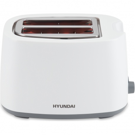 Тостер Hyundai HYT-2301 800Вт белый/серый - фото 6