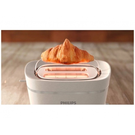 Тостер Philips HD2640/10 830Вт белый - фото 11