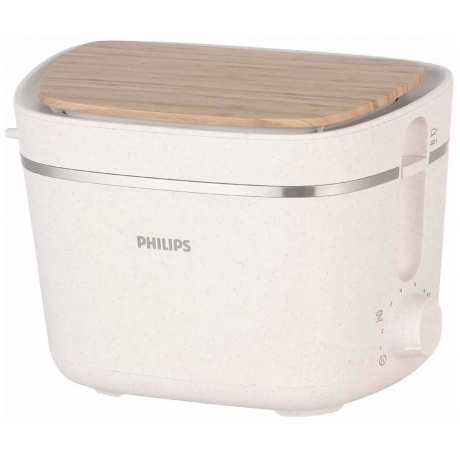 Тостер Philips HD2640/10 830Вт белый - фото 6