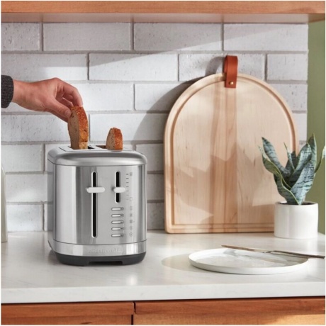 Тостер KitchenAid 5KMT2109ESX нержавеющая сталь - фото 6