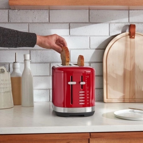 Тостер KitchenAid 5KMT2109EER, красный, на 2 тоста - фото 6