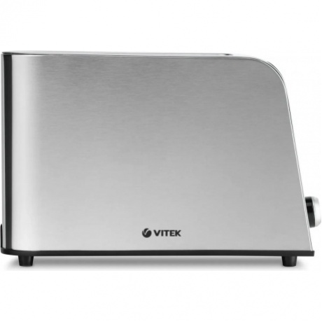 Тостер Vitek VT-1570 800Вт стальной - фото 2