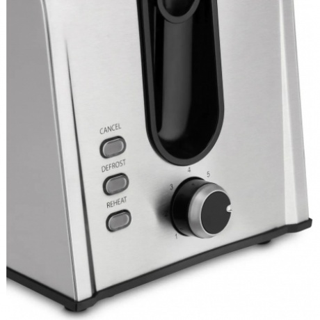Тостер Vitek VT-1570 800Вт стальной - фото 4