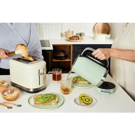 Тостер KitchenAid 5KMT2109EAC кремовый, на 2 тоста - фото 7