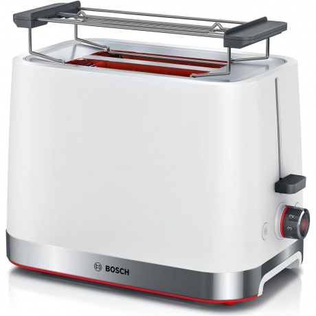 Тостер Bosch TAT4M221, 950Вт белый - фото 1