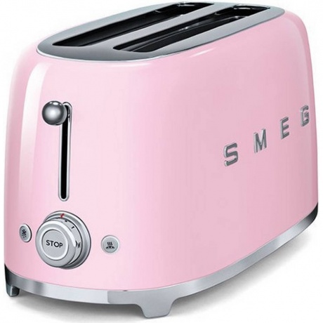 Тостер Smeg TSF02PKEU розовый - фото 1
