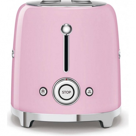 Тостер Smeg TSF02PKEU розовый - фото 3