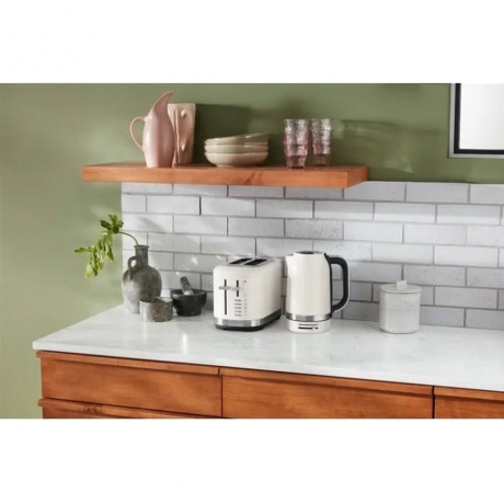 Тостер KitchenAid 5KMT2109EPL фарфоровый белый - фото 7