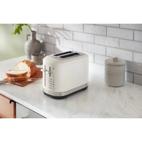 Тостер KitchenAid 5KMT2109EPL фарфоровый белый - фото 8