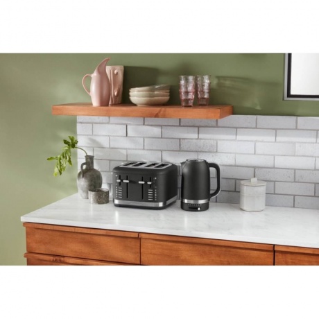 Тостер KitchenAid 5KMT2109EBK чугун - фото 6