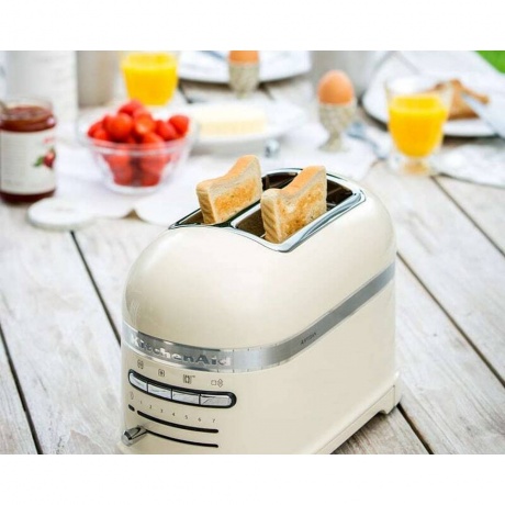 Тостер KitchenAid Artisan 5KMT2204EAC кремовый - фото 7