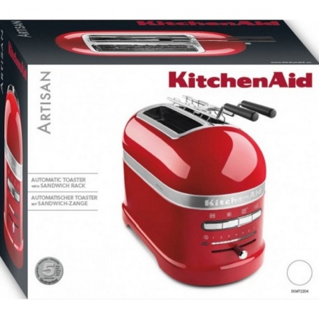 Тостер KitchenAid Artisan 5KMT2204EBK чугун - фото 2