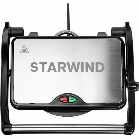 Электрогриль Starwind SSG2040 серебристый/черный - фото 3