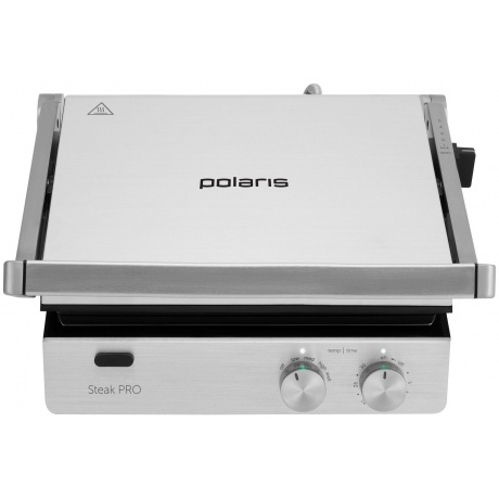 Электрогриль Polaris PGP 2803 2000Вт серебристый - фото 1