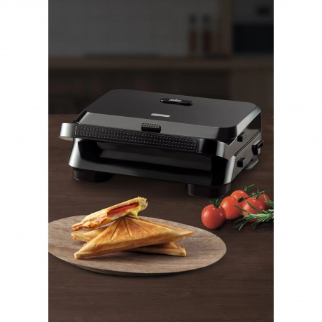 Электрогриль Braun SnackMaker 5 SM5000 BK 800Вт черный - фото 6