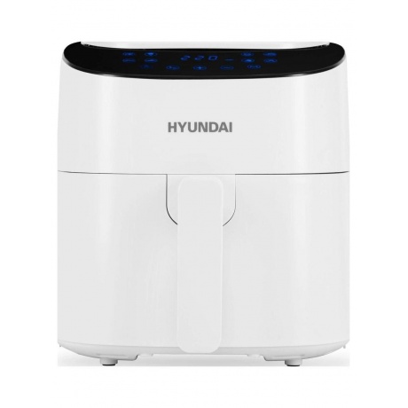 Аэрогриль Hyundai HYF-4055 1500Вт белый/черный - фото 2