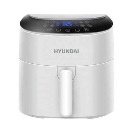 Аэрогриль Hyundai HYF-4055 1500Вт белый/черный - фото 11