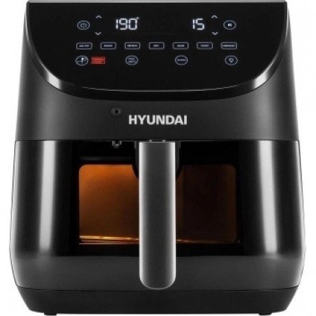 Аэрогриль Hyundai HYF-9090 1700Вт черный/черный