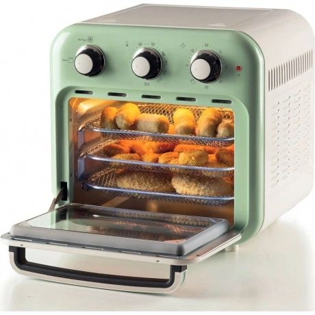 Аэрофритюрница Ariete 4632 Vintage (00C463204AR0), Cream/Green