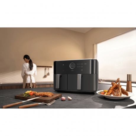 Аэрогриль Xiaomi Dual Zone Air Fryer 10L EU (BHR07SGEU) - фото 13