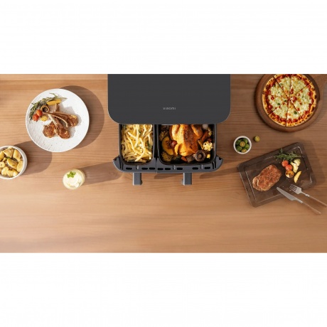 Аэрогриль Xiaomi Dual Zone Air Fryer 10L EU (BHR07SGEU) - фото 15