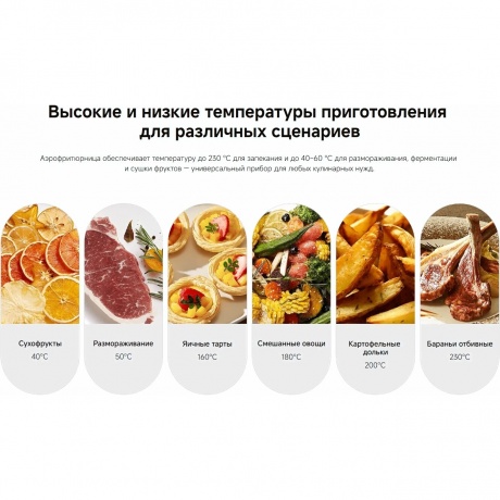 Аэрогриль Xiaomi Dual Zone Air Fryer 10L EU (BHR07SGEU) - фото 22