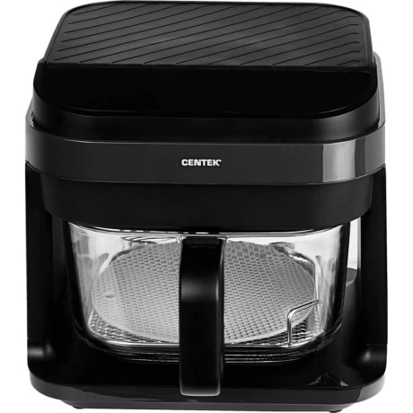 Аэрогриль Centek CT-3101 черный, 1350 Вт, 5.5 л, сенсор, 7 прогр...