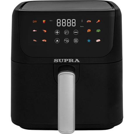 Аэрогриль Supra GS-7630 4.5л 1500Вт черный - фото 1