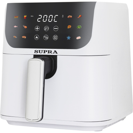 Аэрогриль Supra GS-7630 4.5л 1500Вт белый - фото 4